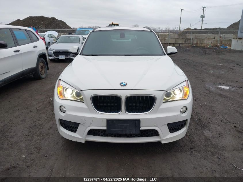 2015 BMW X1 VIN: WBAVM5C53FVV93702 Lot: 12297471