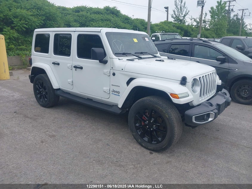 1C4JJXP61MW871142 2021 Jeep Wrangler 4Xe Unlimited Sahara auction photo 1