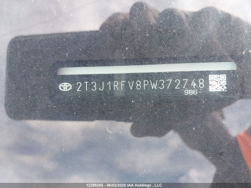 2023 Toyota Rav4 Adventure/Trd Off Road VIN: 2T3J1RFV8PW372748 Lot: 12298285