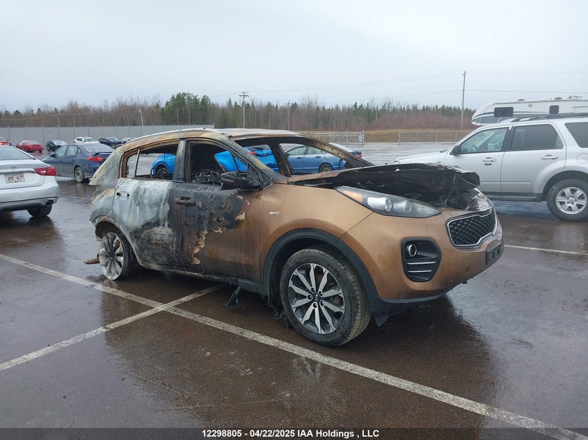 KNDPNCAC5K7522384 2019 Kia Sportage Ex auction photo 1