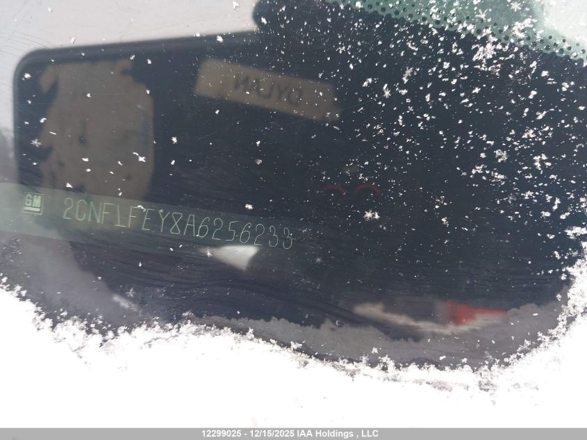 2010 Chevrolet Equinox Ltz VIN: 2CNFLFEY8A6256233 Lot: 12299025