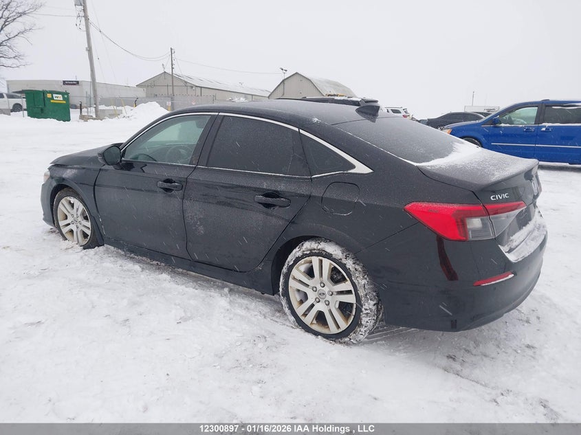 Vin: 2hgfe1f93ph001951, lot: 2670688, honda civic 20233
