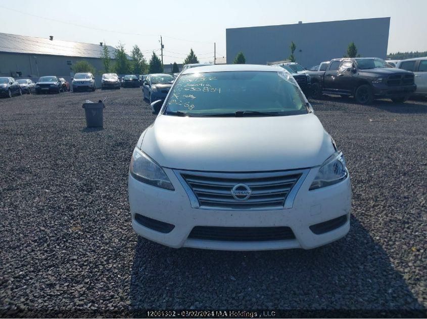2015 Nissan Sentra VIN: 3N1AB7AP6FL630834 Lot: 12300998