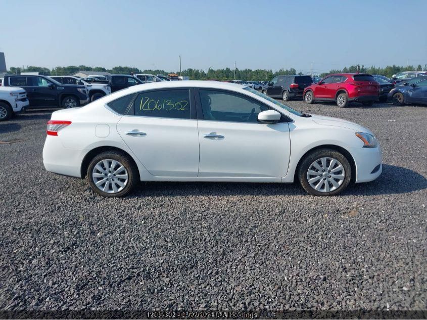 2015 Nissan Sentra VIN: 3N1AB7AP6FL630834 Lot: 12300998