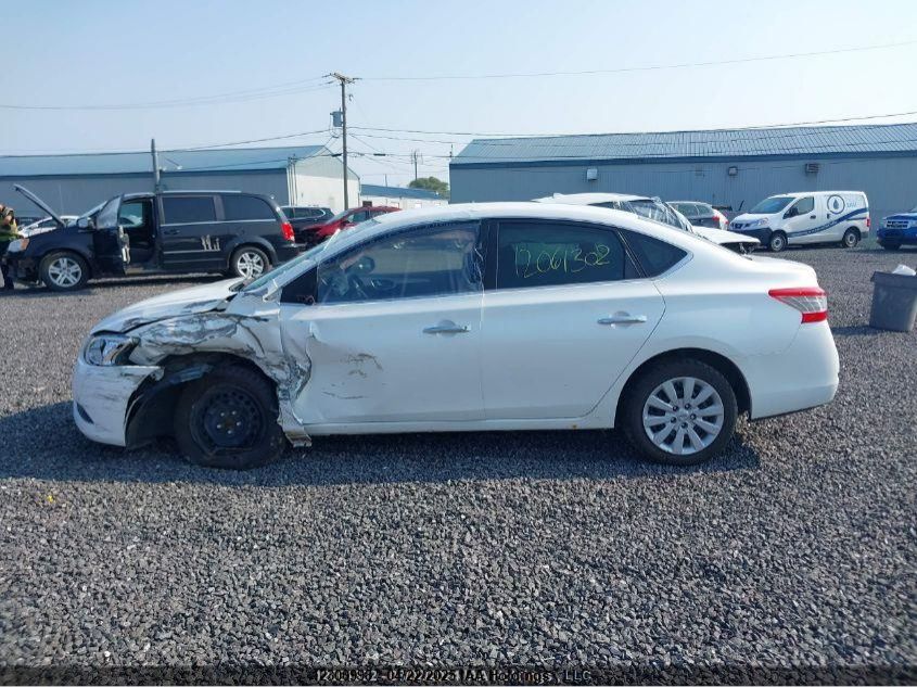 2015 Nissan Sentra VIN: 3N1AB7AP6FL630834 Lot: 12300998