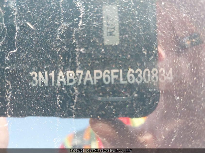 2015 Nissan Sentra VIN: 3N1AB7AP6FL630834 Lot: 12300998