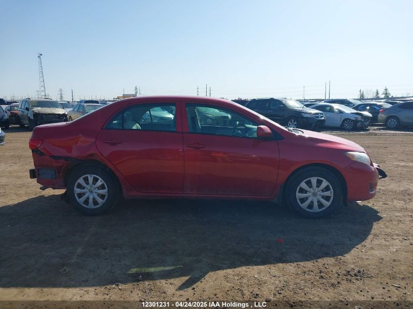 2009 Toyota Corolla Ce VIN: 2T1BU40E69C092069 Lot: 12301231