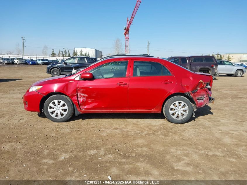 2009 Toyota Corolla Ce VIN: 2T1BU40E69C092069 Lot: 12301231