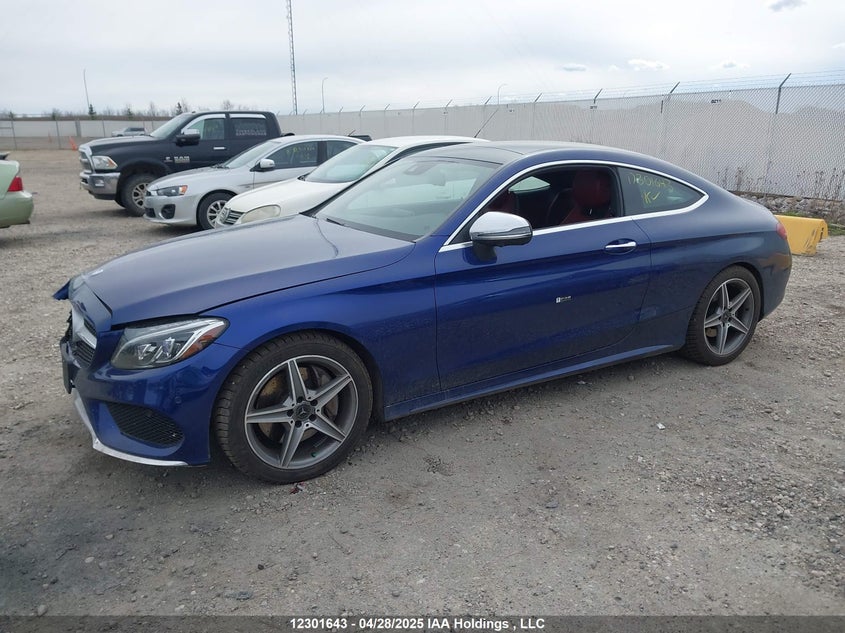 WDDWJ4KB2HF538646 2017 MERCEDES-BENZ C-KLASSE photo no. 2