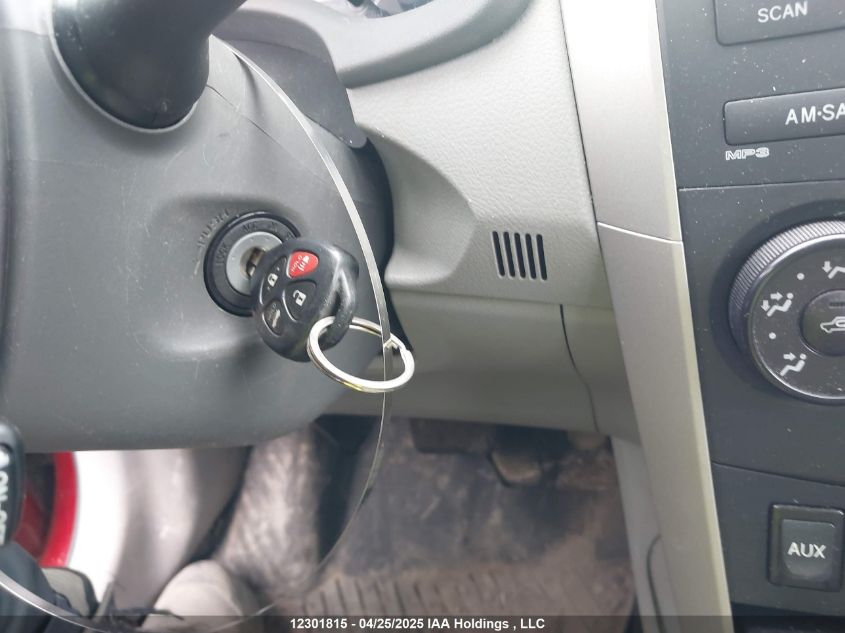 2010 Toyota Corolla Le VIN: 2T1BU4EE4AC262815 Lot: 12301815