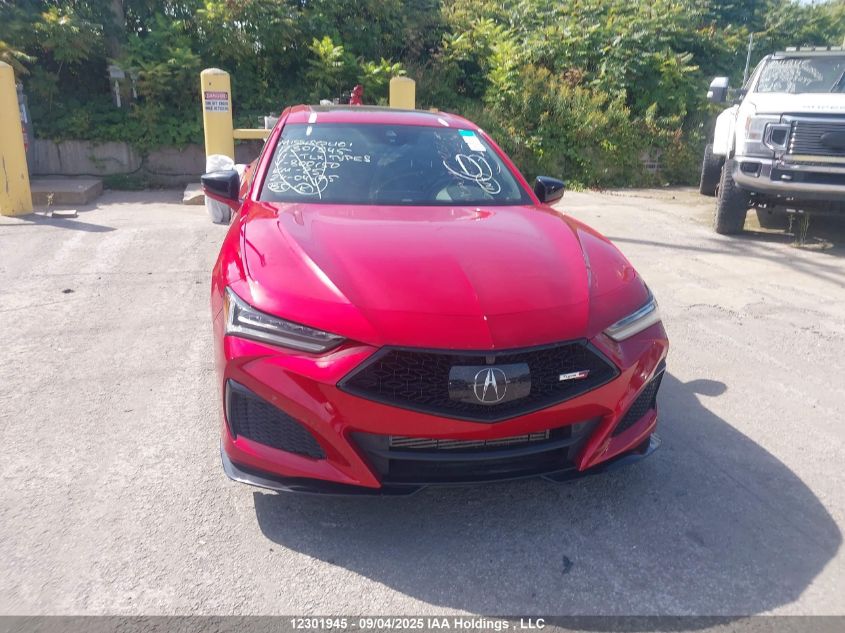 2021 Acura Tlx Type S VIN: 19UUB7F00MA800150 Lot: 12301945