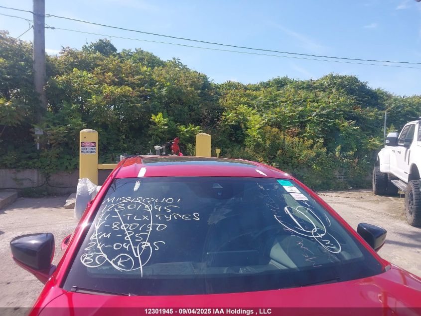 2021 Acura Tlx Type S VIN: 19UUB7F00MA800150 Lot: 12301945