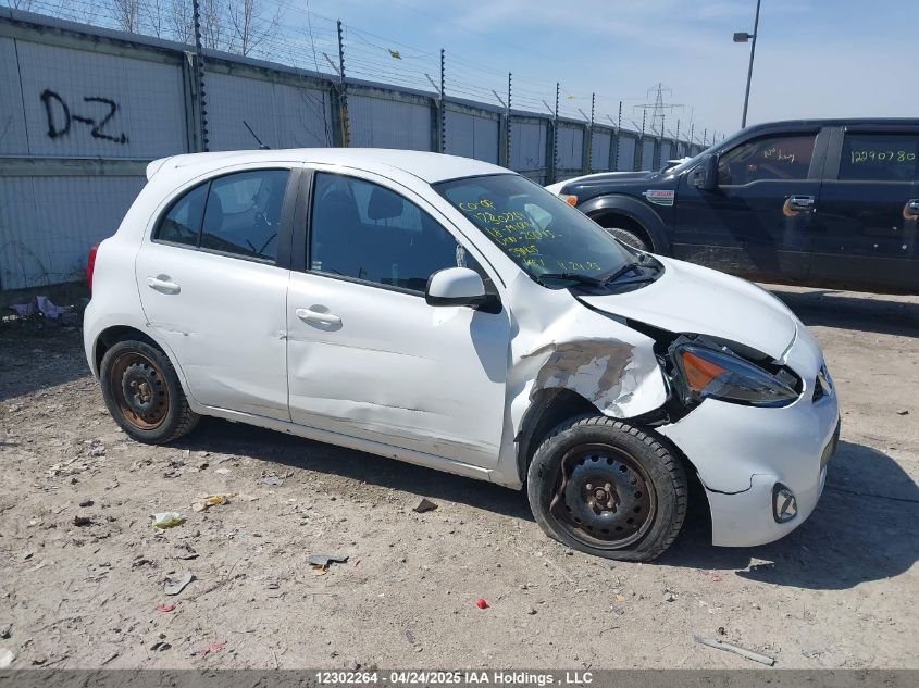 2018 Nissan Micra S/Sr/Sv VIN: 3N1CK3CP2JL256245 Lot: 12302264