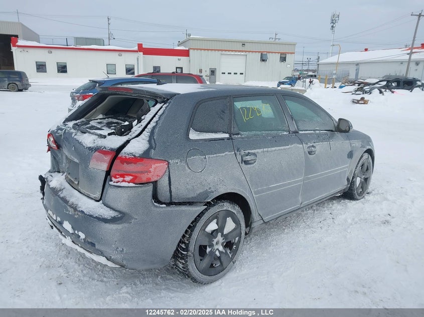 2009 Audi A3 2.0T Premium/2.0T Standard VIN: WAUKF68P89A092085 Lot: 12245762X