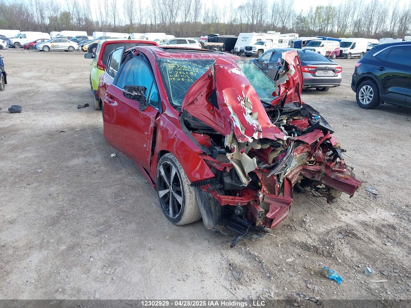 4S3GTAZ63H3744589 2017 Subaru Impreza Sport-Tech auction photo 1