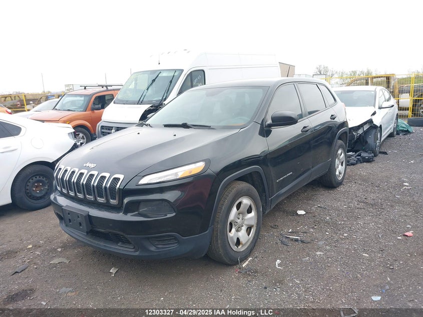 Vin: 1c4pjmas8fw696809, lot: 2673386, jeep cherokee 20152