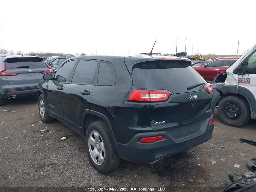 Vin: 1c4pjmas8fw696809, lot: 2673386, jeep cherokee 20153