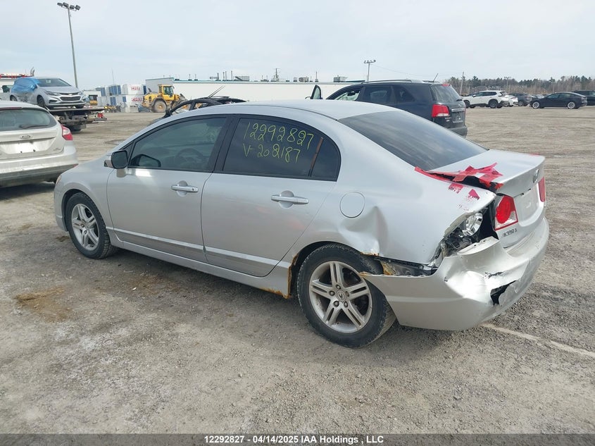 2007 Acura Csx Premium/Premium Package VIN: 2HHFD56757H202187 Lot: 12292827X