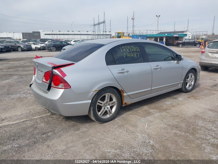 2007 Acura Csx Premium/Premium Package VIN: 2HHFD56757H202187 Lot: 12292827X