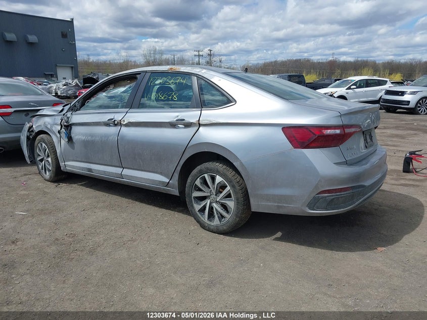Vin: 3vwcm7bu1nm018678, lot: 2673753, volkswagen jetta trendline 20223