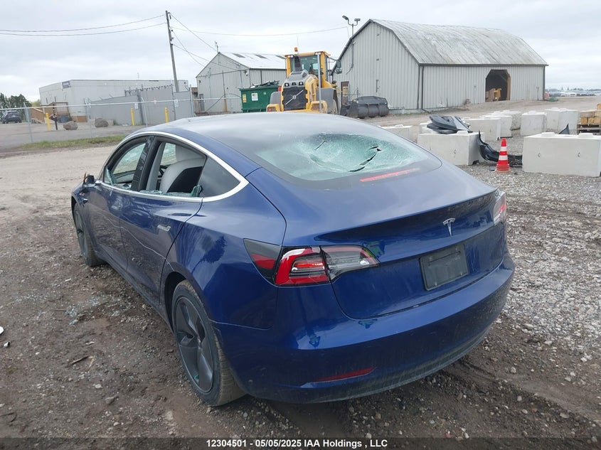 5YJ3E1EA2LF604063 2020 TESLA MODEL 3 photo no. 3