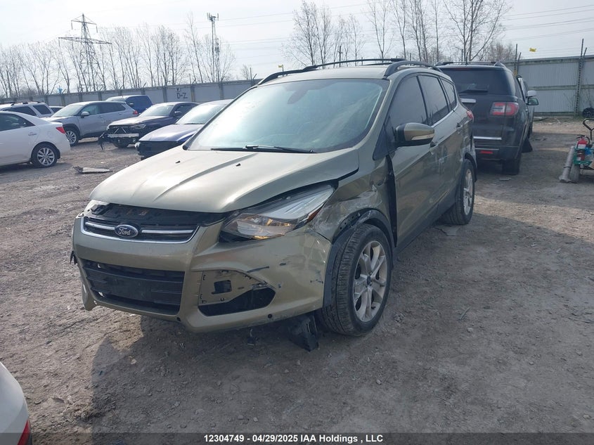 Vin: 1fmcu0h93dud21075, lot: 2674938, ford escape sel 20132