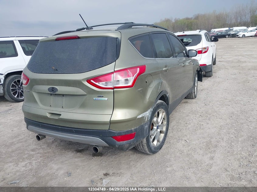 Vin: 1fmcu0h93dud21075, lot: 2674938, ford escape sel 20134