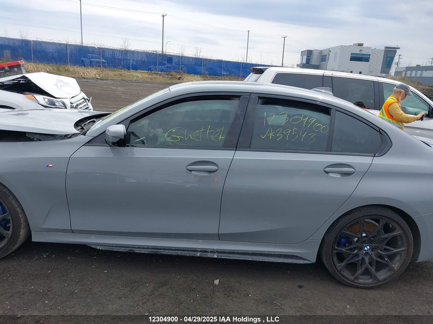 2021 BMW M340Xi VIN: WBA5U9C00MFK39543 Lot: 12304900