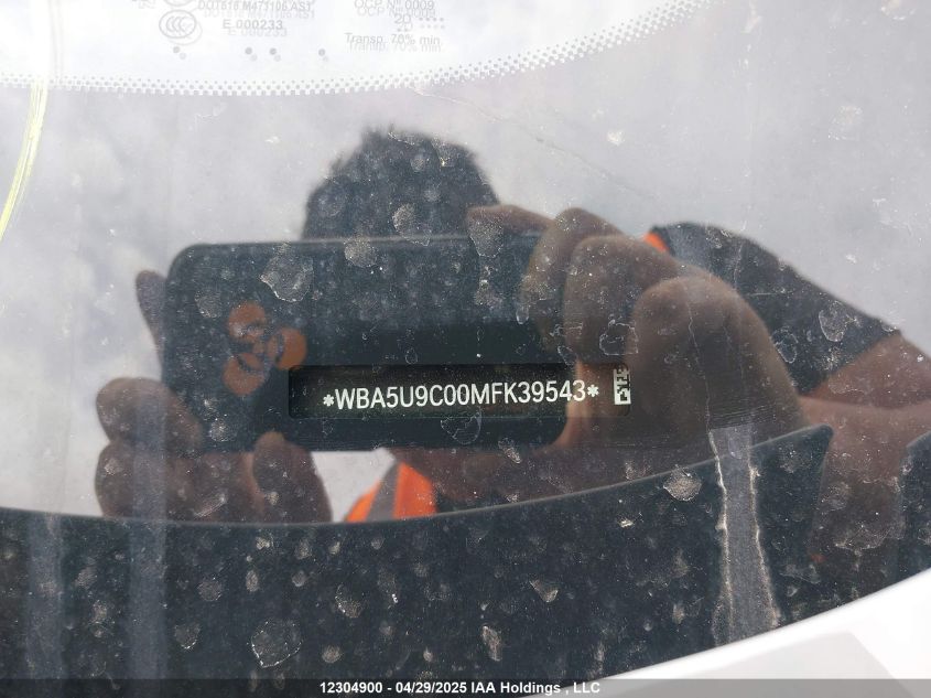 2021 BMW M340Xi VIN: WBA5U9C00MFK39543 Lot: 12304900