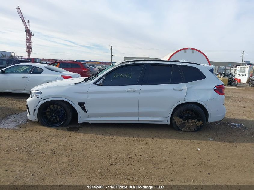 2020 BMW X3 M VIN: 5YMTS0C03L9B23563 Lot: 12142406X