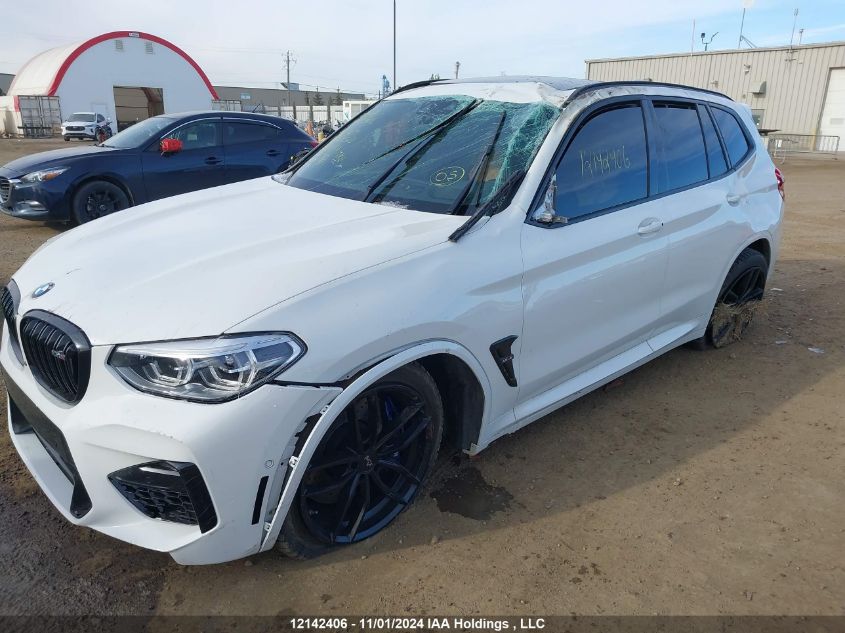 2020 BMW X3 M VIN: 5YMTS0C03L9B23563 Lot: 12142406X