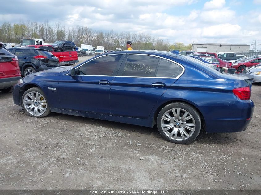 2011 BMW 535 Xi VIN: WBAFU7C53BC771422 Lot: 12305235