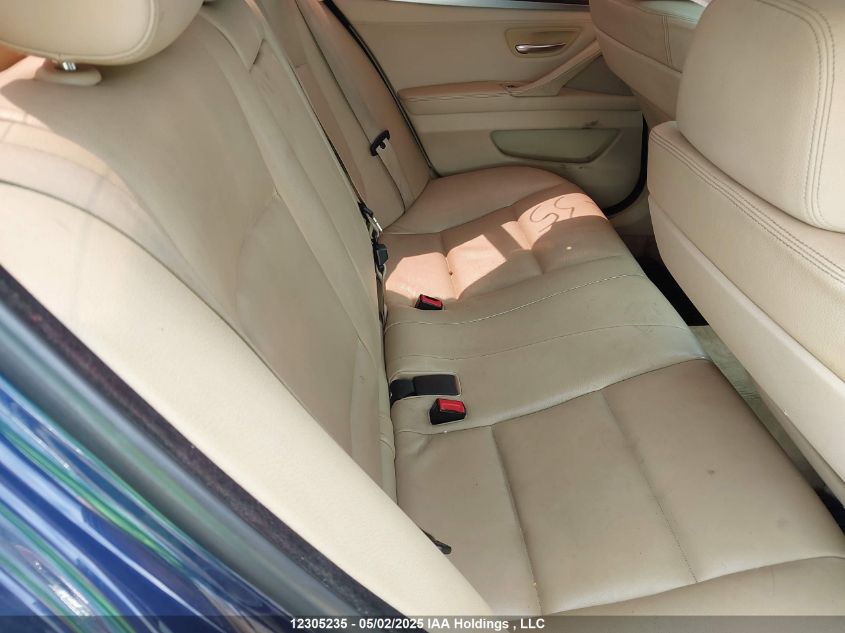 2011 BMW 535 Xi VIN: WBAFU7C53BC771422 Lot: 12305235