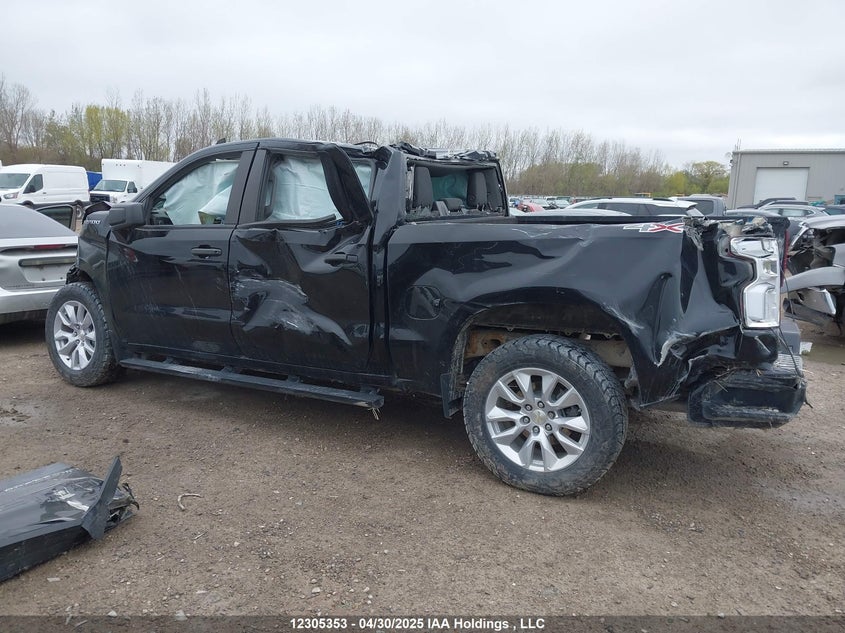 2021 Chevrolet Silverado 1500 Custom VIN: 3GCUYBEF1MG148484 Lot: 12305353