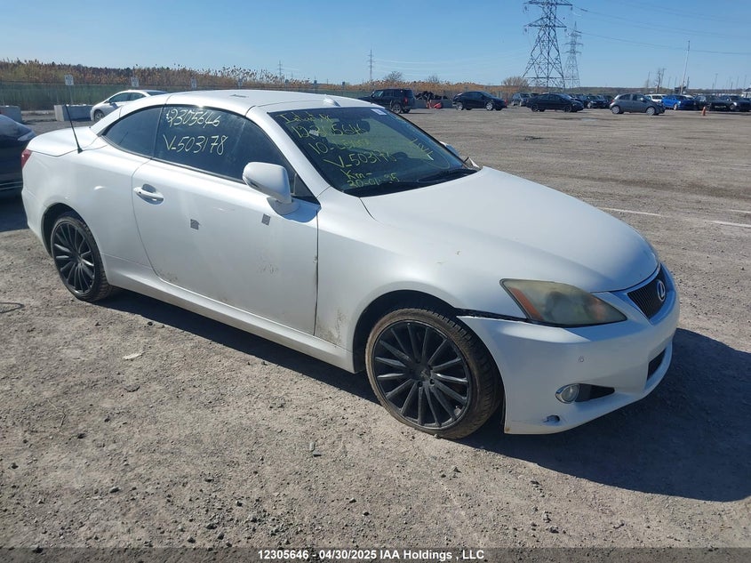 JTHFE2C20A2503178 2010 Lexus Is 350C auction photo 1