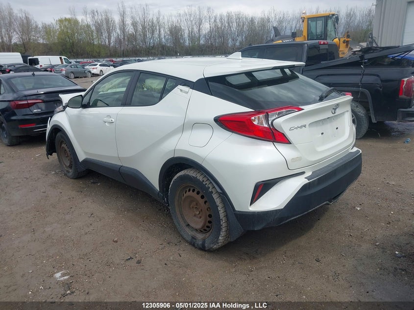 Vin: jtnkhmbx2l1087073, lot: 2676181, toyota c-hr le 20203