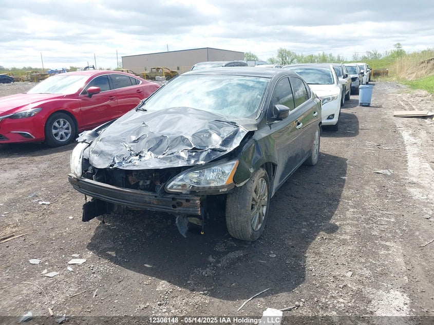 3N1AB7AP6EL668479 2014 NISSAN SENTRA photo no. 2