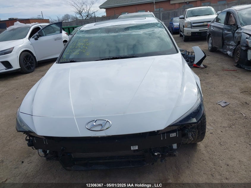 2022 Hyundai Elantra N Manual VIN: KMHLW4AK6NU003452 Lot: 12306367