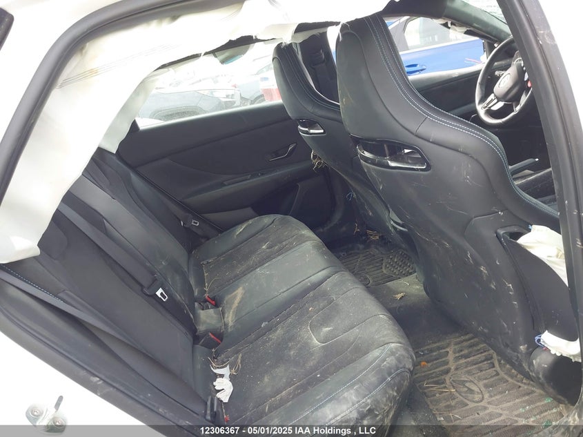 2022 Hyundai Elantra N Manual VIN: KMHLW4AK6NU003452 Lot: 12306367