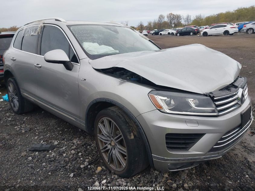 2016 Volkswagen Touareg VIN: WVGEF9BP8GD005951 Lot: 12306877
