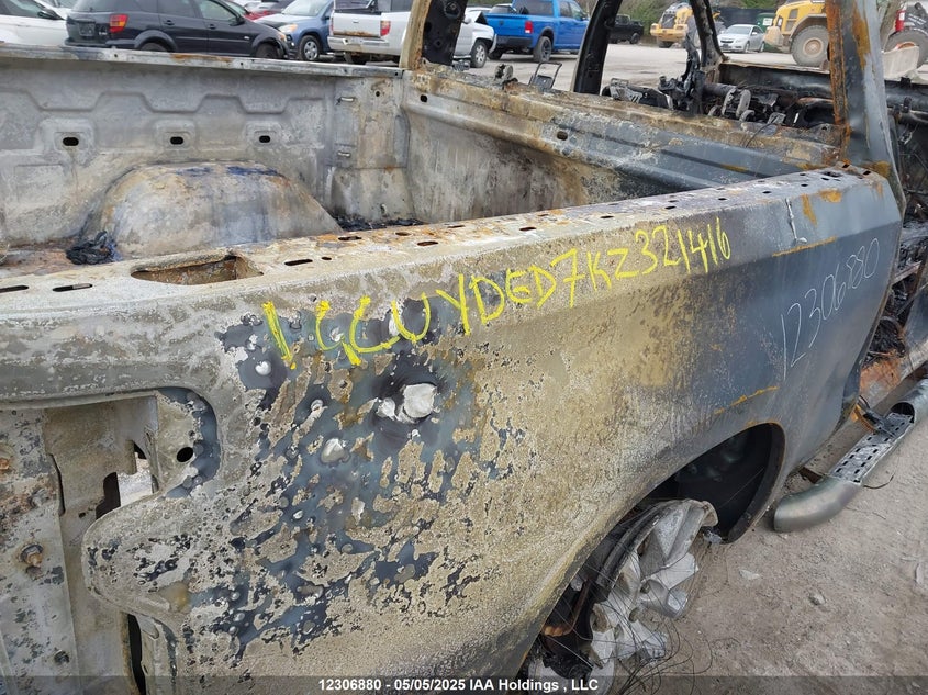 1GCUYDED7KZ321416 2019 CHEVROLET SILVERADO photo no. 9