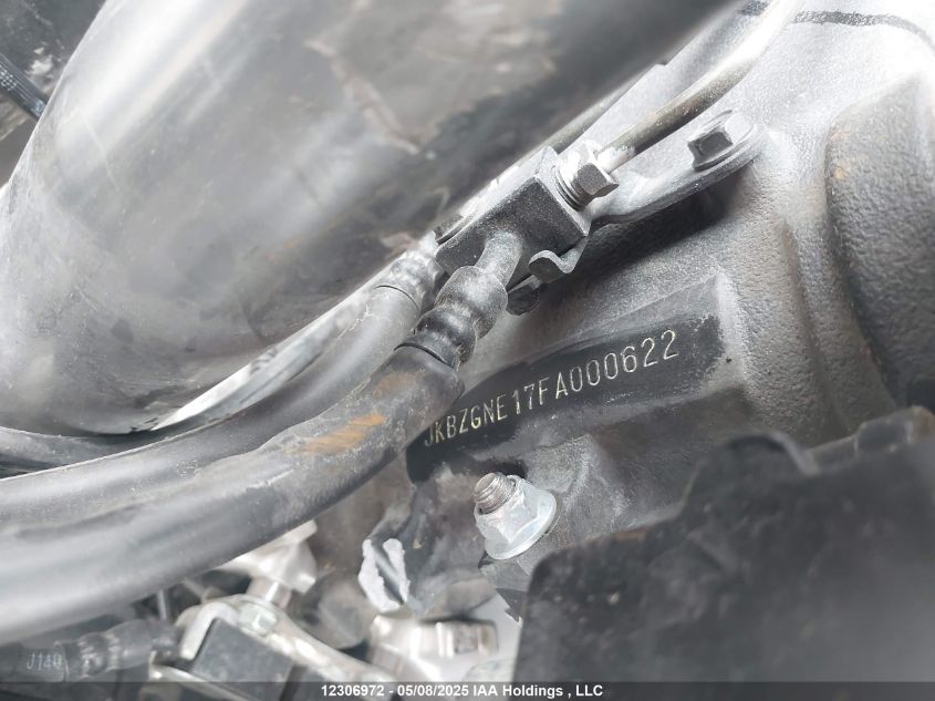 2015 Kawasaki Zg1400 E VIN: JKBZGNE17FA000622 Lot: 12306972