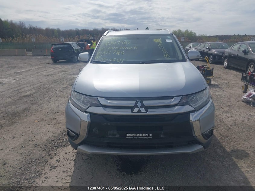 2016 Mitsubishi Outlander VIN: JA4JZ3AXXGZ611726 Lot: 12307481