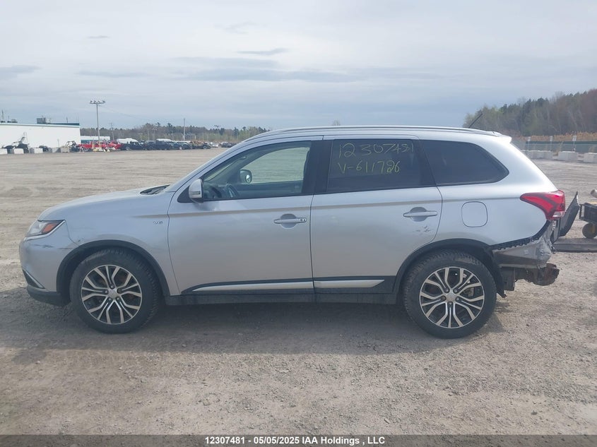 2016 Mitsubishi Outlander VIN: JA4JZ3AXXGZ611726 Lot: 12307481