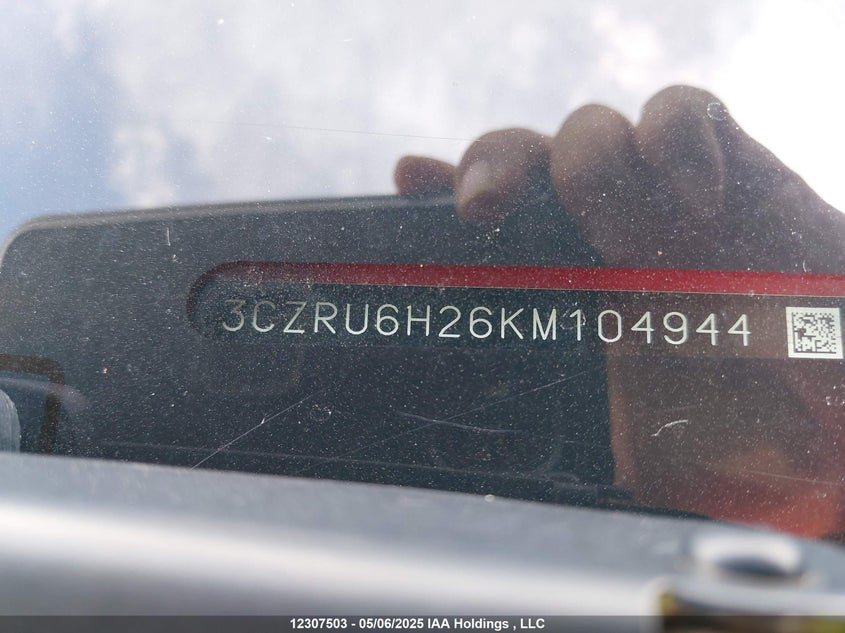 3CZRU6H26KM104944 2019 HONDA HR-V photo no. 20