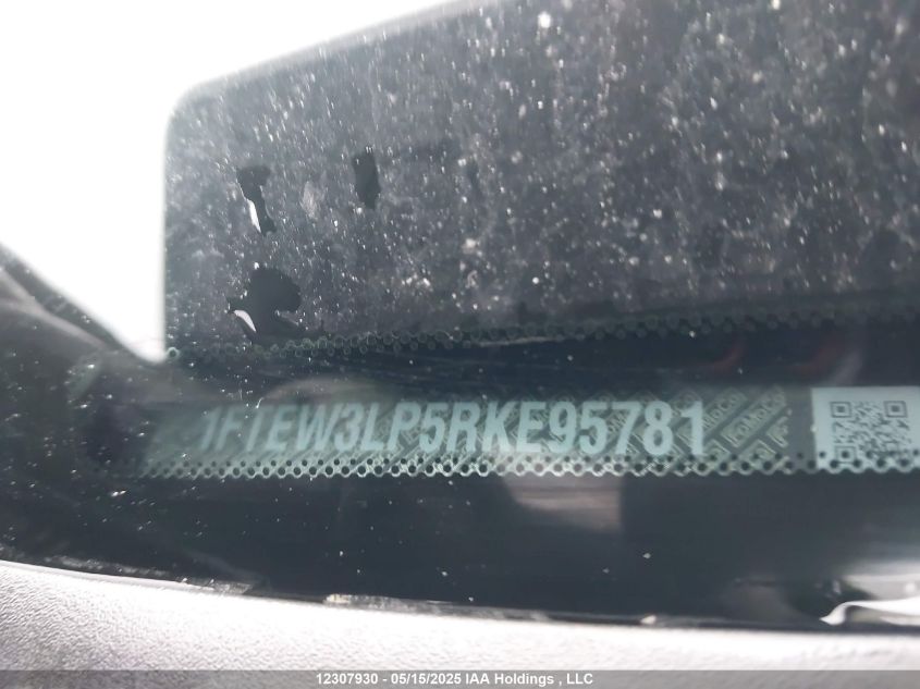 2024 Ford F150 Xlt VIN: 1FTEW3LP5RKE95781 Lot: 12307930