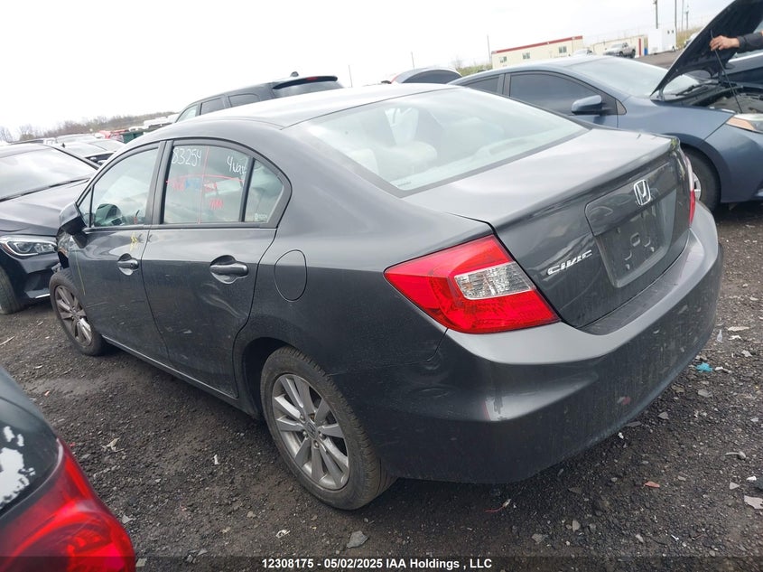 2012 Honda Civic Sdn VIN: 2HGFB2F51CH018737 Lot: 12308175