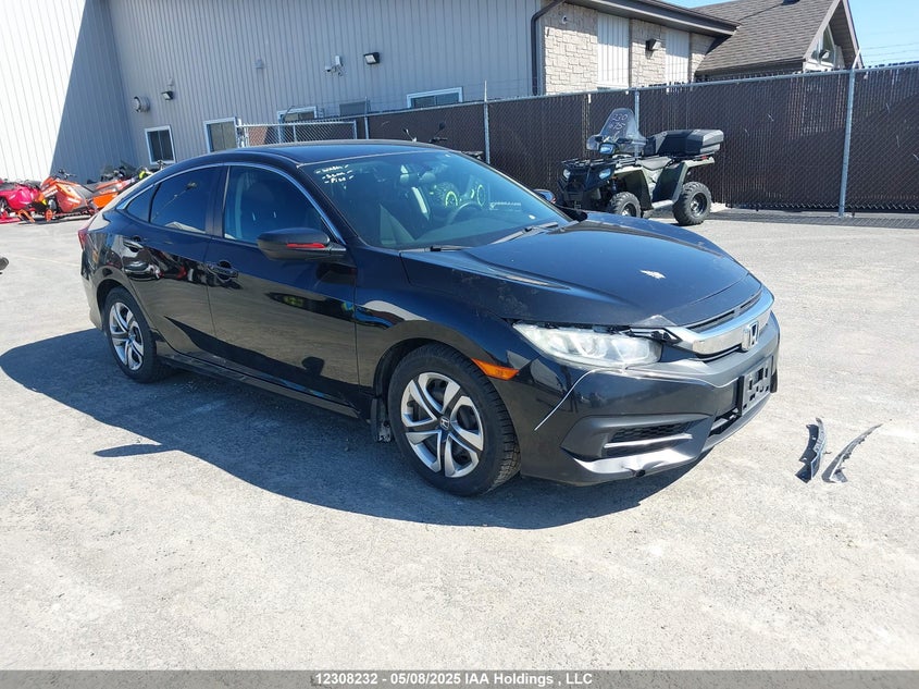 2HGFC2F51GH001133 2016 Honda Civic Lx auction photo 1