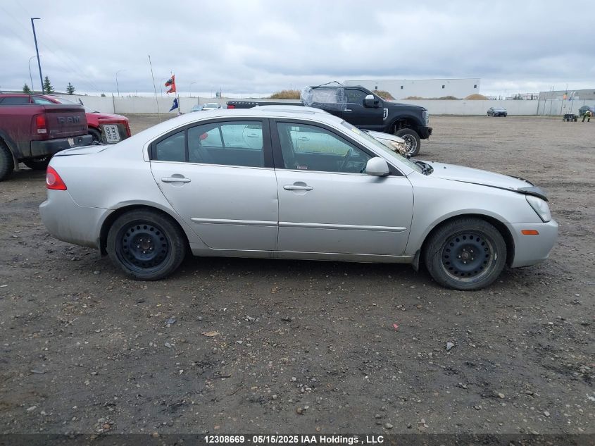 2008 Kia Optima Lx/Ex VIN: KNAGE124385217236 Lot: 12308669