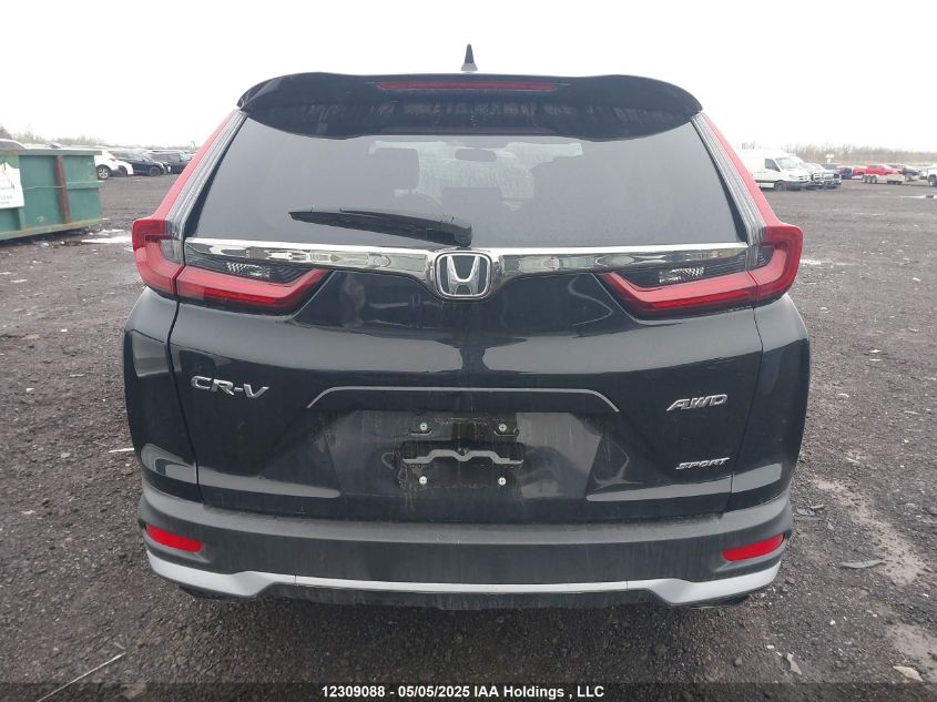 2022 Honda Cr-V Sport VIN: 2HKRW2H46NH221721 Lot: 12309088
